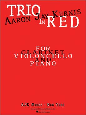 Illustration de Trio in red pour clarinette, violoncelle et piano