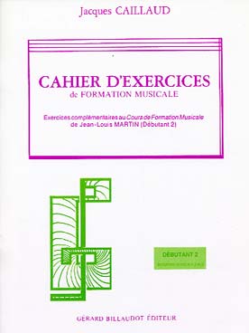 Illustration de Cahier d'exercices de formation musicale - débutant 2