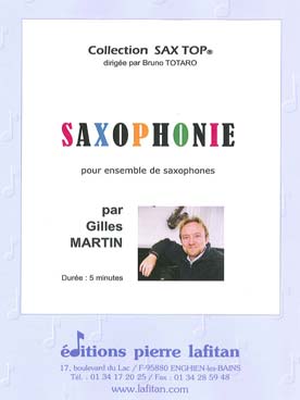 Illustration de Saxophonie pour classe de saxophones