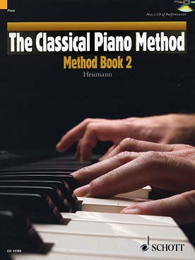 Illustration de The Classical piano method (texte anglais) avec CD play-along - Méthode Vol. 2