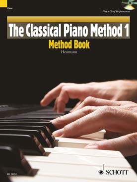 Illustration de The Classical piano method (texte anglais) avec CD play-along - Méthode Vol. 1