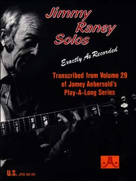 Illustration de Jazz guitar solos (tr. du Vol. 29 de Aebersold) solfège/tablature