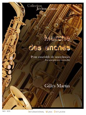 Illustration de Marche des anches pour ensemble de saxophones