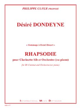 Illustration dondeyne rhapsodie