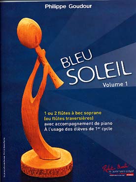 Illustration goudour soleil 1 : bleu soleil