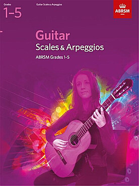 Illustration de GUITAR SCALES AND ARPEGGIOS - grade 1-5