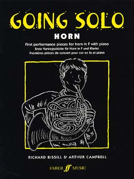 Illustration going solo horn