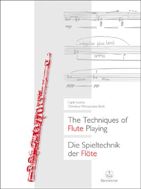 Illustration de The TECHNIQUES OF FLUTE PLAYING - Vol. 1