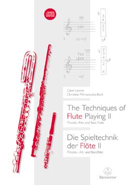 Illustration de THE TECHNIQUES OF FLUTE PLAYING - Vol. 2