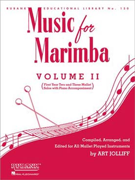 Illustration jolliff music for marimba vol. 2