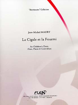 Illustration de La Cigale et la fourmi pour chorale d'enfants et petit ensemble