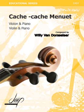Illustration van dorsselaer cache cache menuet violon