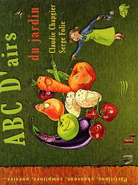 Illustration abc d'airs du jardin livre