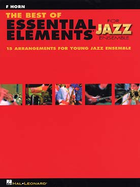 Illustration de BEST OF ESSENTIAL ELEMENTS JAZZ ENSEMBLE - cor