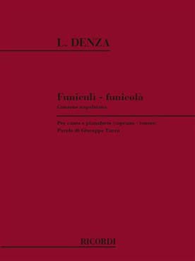 Illustration de Funiculi funicula pour soprano ou ténor et piano