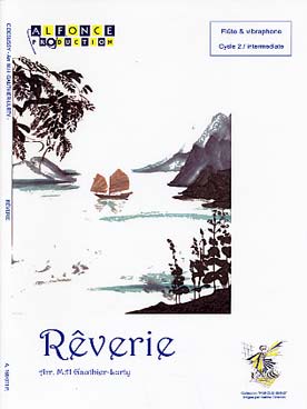 Illustration de Rêverie, tr. pour flûte et vibraphone