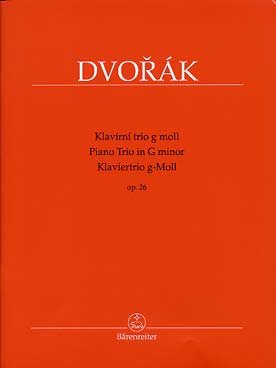 Illustration dvorak trio op. 26 sol min