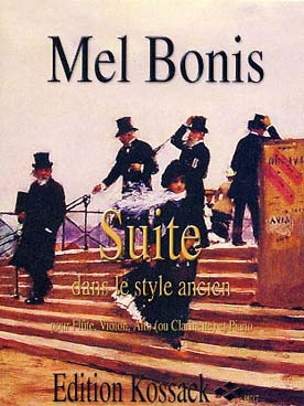 Illustration mel-bonis suite dans le style ancien