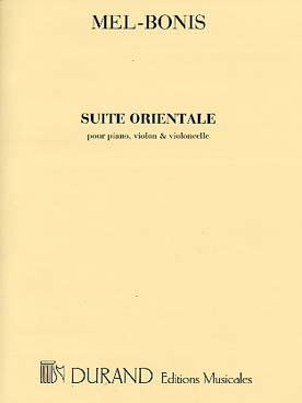 Illustration mel-bonis suite orientale