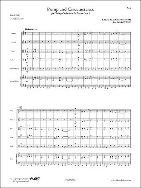 Illustration elgar pomp and circumstance