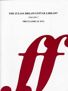 Illustration julian bream guitar library, vol. 2