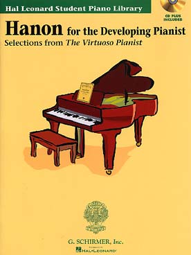 Illustration de Hanon for the developing pianist, exercices basés sur le pianiste virtuose en 60 exercices