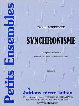 Illustration de Synchronisme (tambour 1 avec timbre et tambour 2 sans timbre)