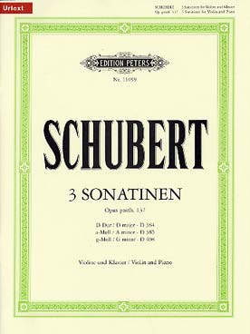 Illustration schubert sonatines op. 137