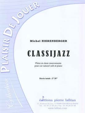 Illustration nierenberger classijazz pour cor en mi b