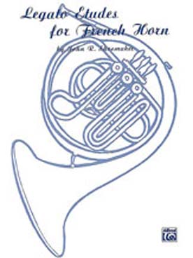 Illustration de LEGATO ETUDES FOR FRENCH HORN