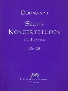 Illustration dohnanyi etudes de concert op. 28 (6)