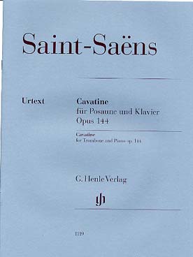 Illustration saint-saens cavatine op. 144
