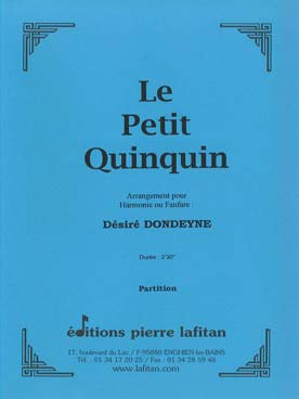 Illustration de LE P'TIT QUINQUIN (tr. Dondeyne) pour harmonie et batterie fanfare
