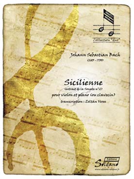 Illustration bach js sicilienne