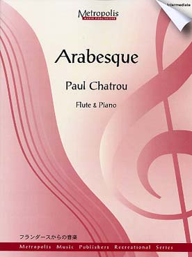 Illustration chatrou arabesque