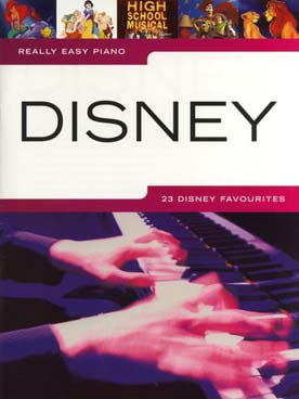 Illustration really easy piano disney