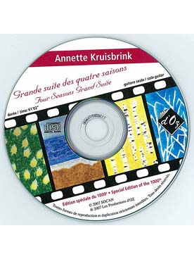 Illustration de Grande suite des quatre saisons en 31 mouvements, CD seul