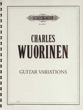 Illustration wuorinen guitar variations (1994)