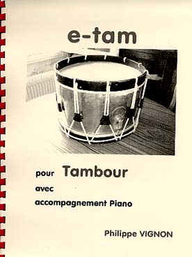 Illustration de E-tam pour tambour et piano