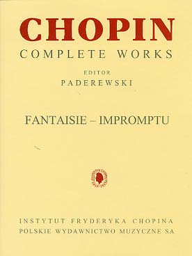 Illustration de Fantaisie-impromptu op. 66 en ut # m - Edition Paderewski