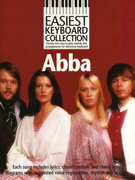 Illustration easiest keyboard collection abba