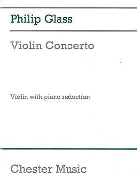 Illustration glass concerto pour violon et piano