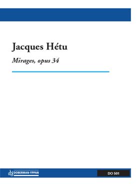 Illustration hetu mirages op. 34 pour orchestre