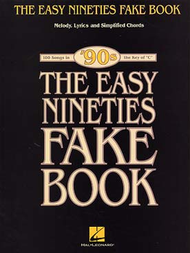 Illustration de THE EASY NINETIES FAKE BOOK en do