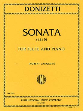 Illustration donizetti sonate (1819)