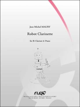 Illustration maury robot clarinette