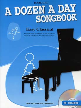 Illustration de A DOZEN A DAY SONGBOOK par E. M. Burnam - Easy classical vol. 1