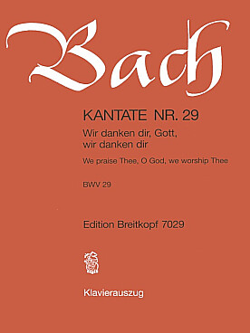 Illustration bach js cantate  29 reduction piano