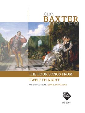 Illustration baxter the four songs from twelfth night