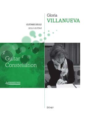 Illustration villanueva guitar constellation